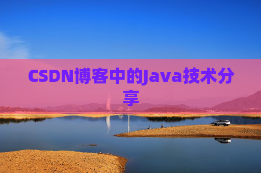 CSDN博客中的Java技术分享